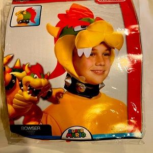 Kids bowser headpiece